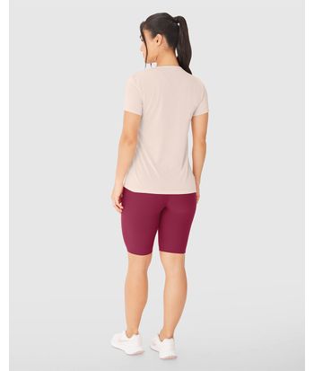 Blusa Básica Feminina Manga Curta Em Malha Dry - ENFIM