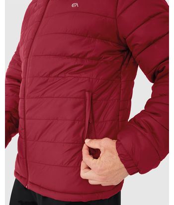 Jaqueta Puffer Masculina Com Capuz Em Tafetá - ENFIM