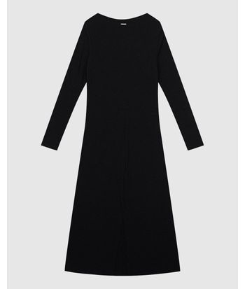 Vestido Midi Feminino Busto Detalhe Vazado Em Malha Jacquard - ENFIM