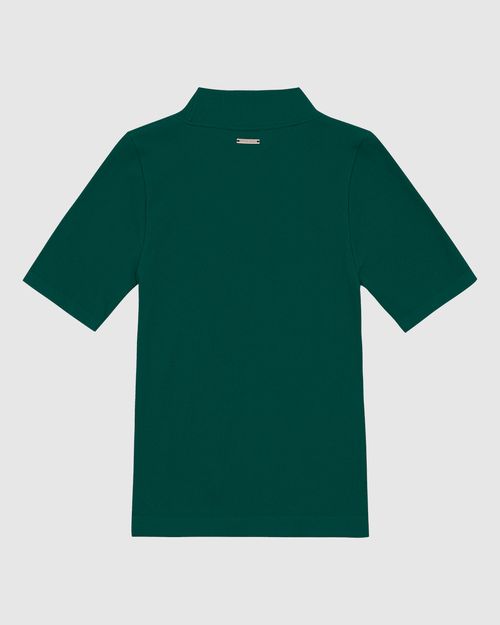 Blusa Básica Feminina Gola Alta Em Seamless Poliamida - ENFIM
