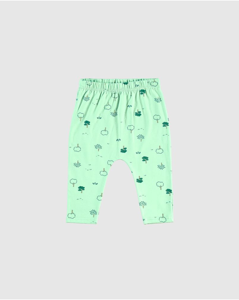 Calça Infantil Unissex Saruel Estampada Em Algodão Malwee Kids