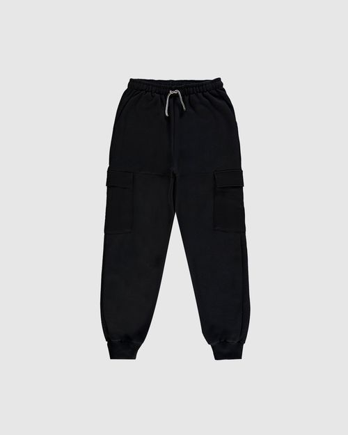 Calça Menino Jogger Cargo Em Malha Texturizada Malwee Kids