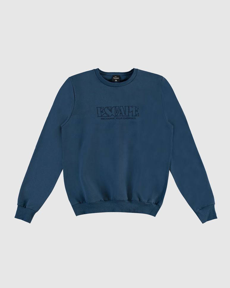 Blusão Menino Bordado Escape Em Moletom Flanelado Malwee Kids