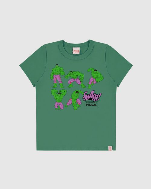 Camiseta Infantil Menino Manga Curta Avengers Em Algodão Malwee Kids