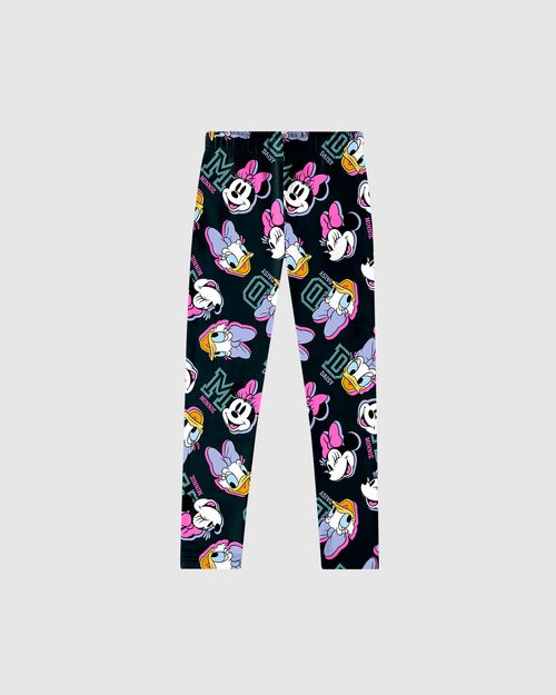 Calça Legging Infantil Especial Mickey Disney Em Algodão Malwee Kids