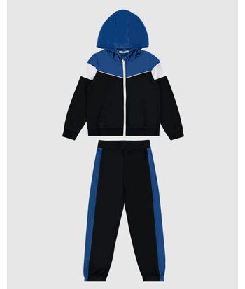 Conjunto Infantil Menino Jaqueta E Calça Em Malha Esportiva Malwee Kids