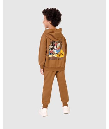 Conjunto Infantil Menino Blusão Mickey Disney Em Moletom Malwee Kids