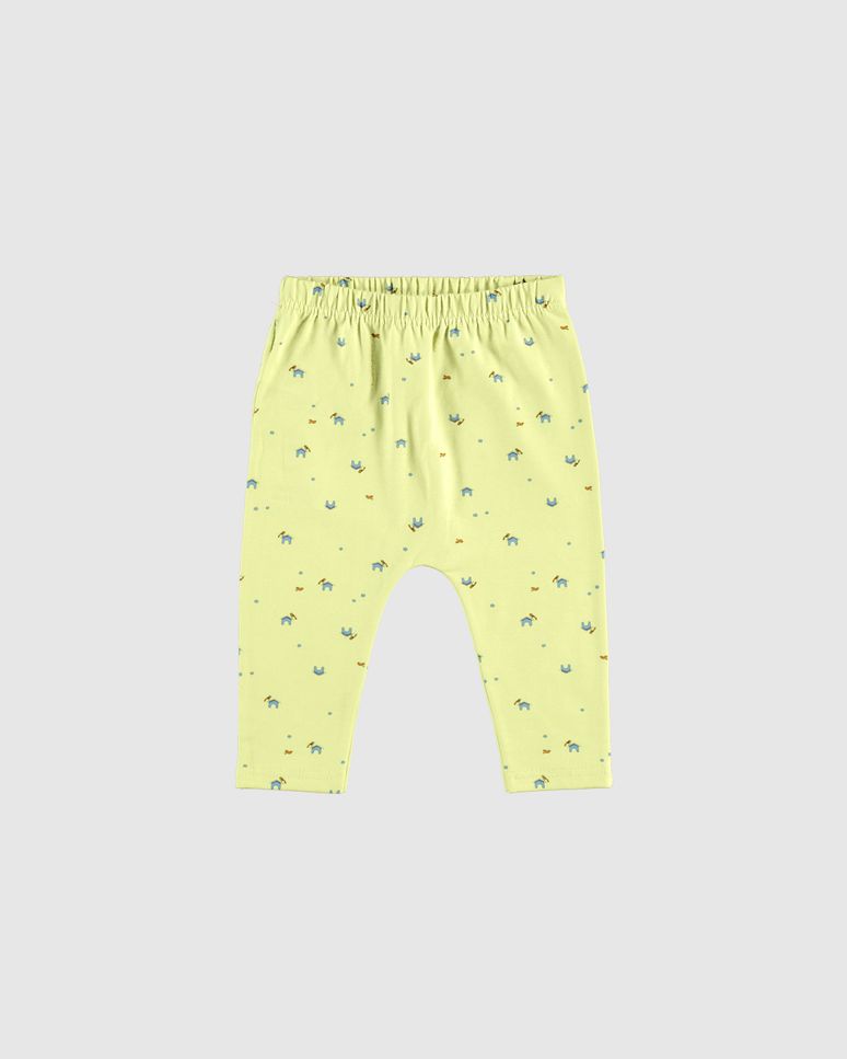Calça Infantil Unissex Saruel Estampada Em Algodão Malwee Kids