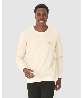 Blusão Masculino Estampa Lettering Peitoral Em Moletom Linho