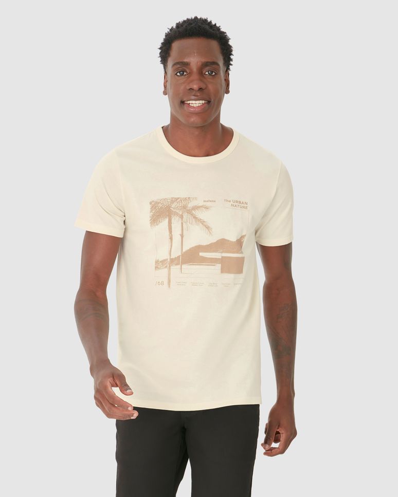 Camiseta Masculina The Urban Nature Em Algodão