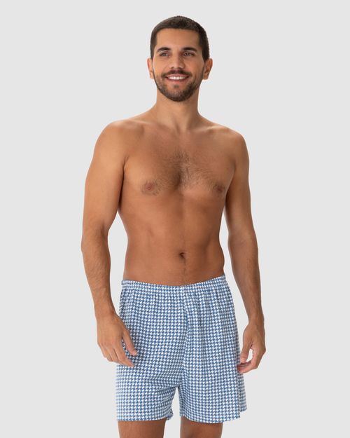 Shorts Masculino De Pijama Em Malha Algodão