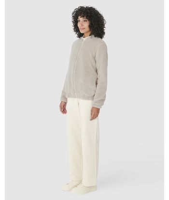 Jaqueta Feminina Bomber Bolso Funcional Em Pelúcia