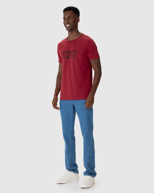 Camiseta Masculina Preserve A Natureza Em Algodão