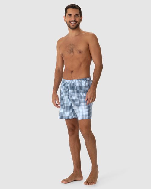 Shorts Masculino De Pijama Em Malha Algodão