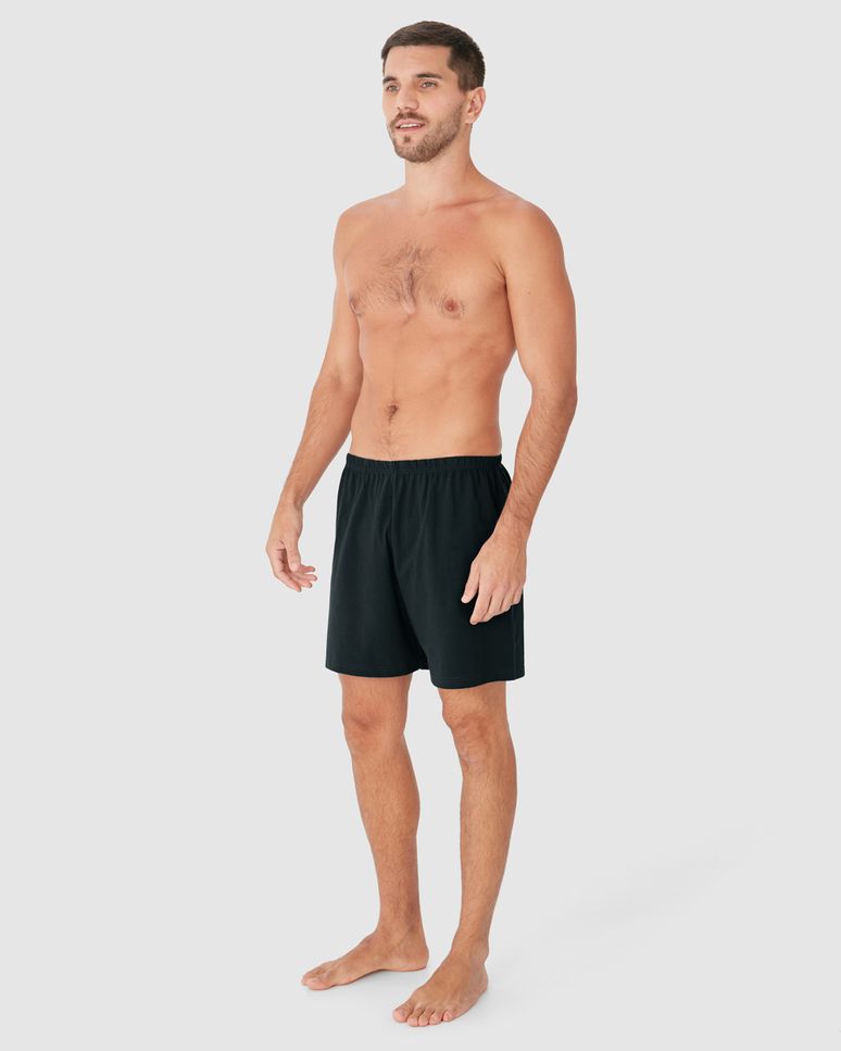Shorts Masculino De Pijama Em Malha Algodão