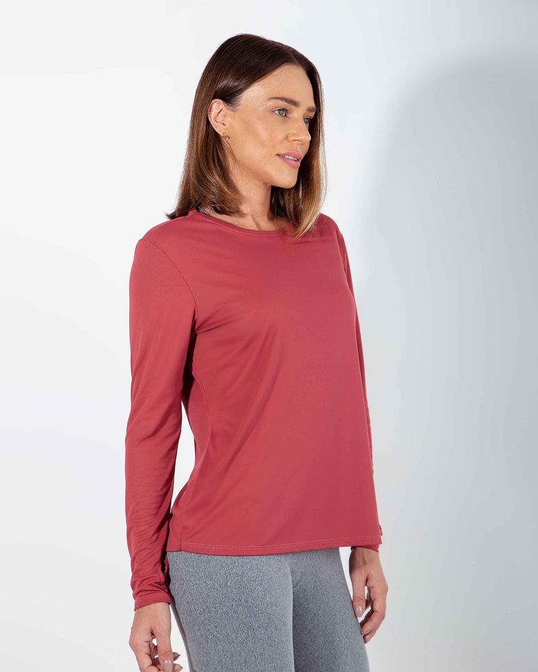 Camiseta Manga Longa New Life Tech UV