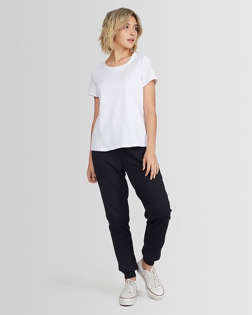 Camiseta Feminina Gola Redonda Tecnológica Modal - BASICAMENTE