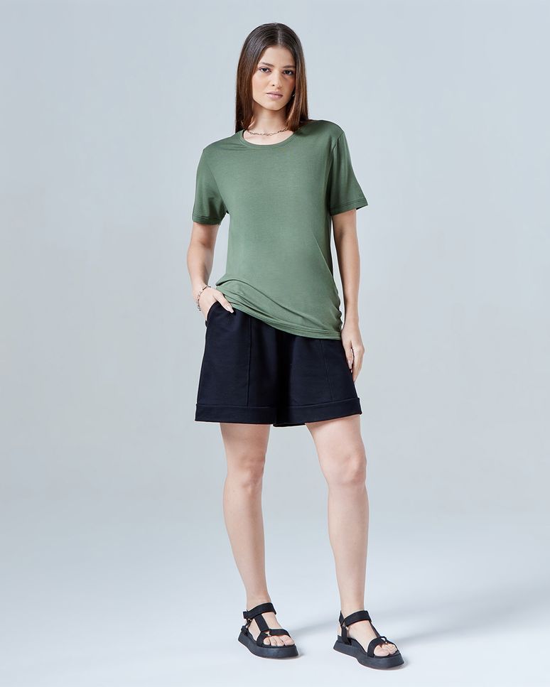 Tech T-Shirt Modal Feminina