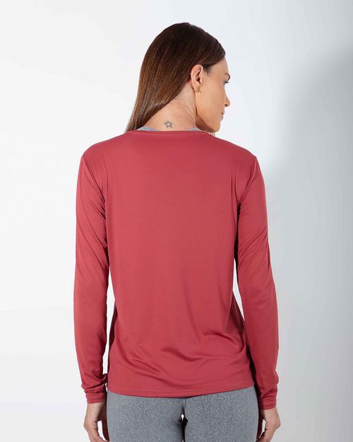 Camiseta Feminina Manga Longa New Life Tecnológica Performance - BASICAMENTE
