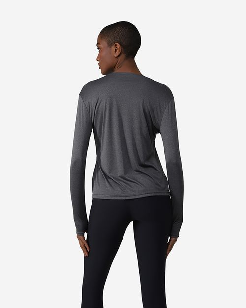 Camiseta Feminina Manga Longa New Life Tecnológica Performance - BASICAMENTE