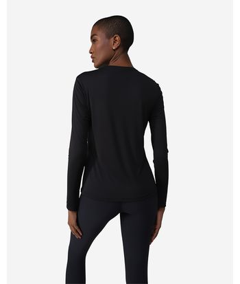 Camiseta Feminina Manga Longa New Life Tecnológica Performance - BASICAMENTE