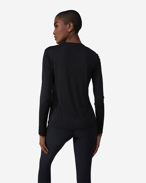 Camiseta Feminina Manga Longa New Life Tecnológica Performance - BASICAMENTE