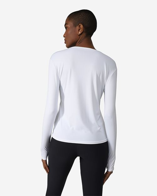 Camiseta Feminina Manga Longa New Life Tecnológica Performance - BASICAMENTE