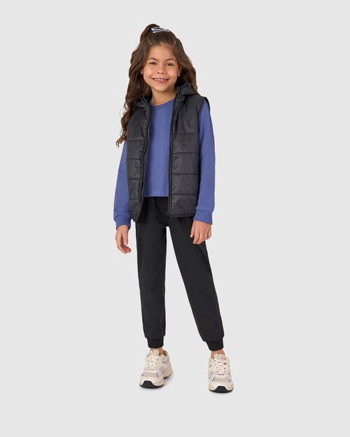 Calça Infantil Unissex Jogger Bolso Faca Em Algodão Malwee Kids