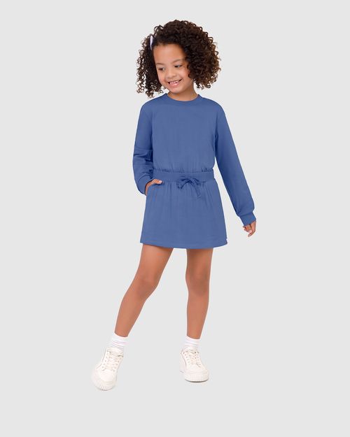Blusão Infantil Menina Box Manga Longa Em Ribana Malwee Kids