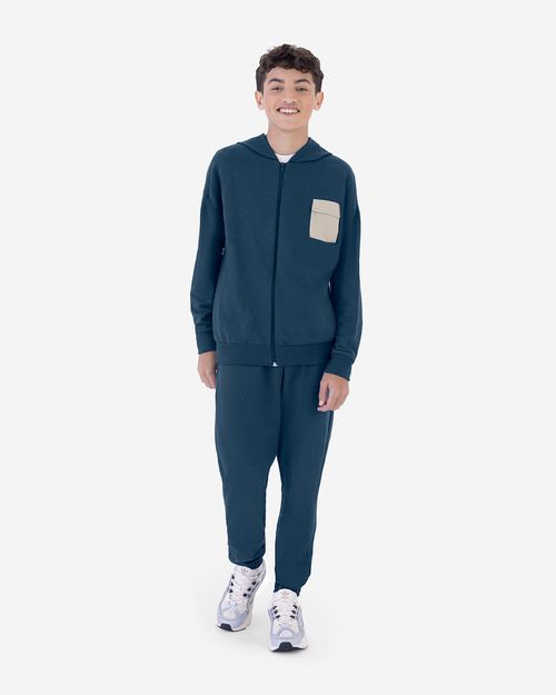 Conjunto Menino Jaqueta E Calça Em Moletom Botonê Malwee Kids