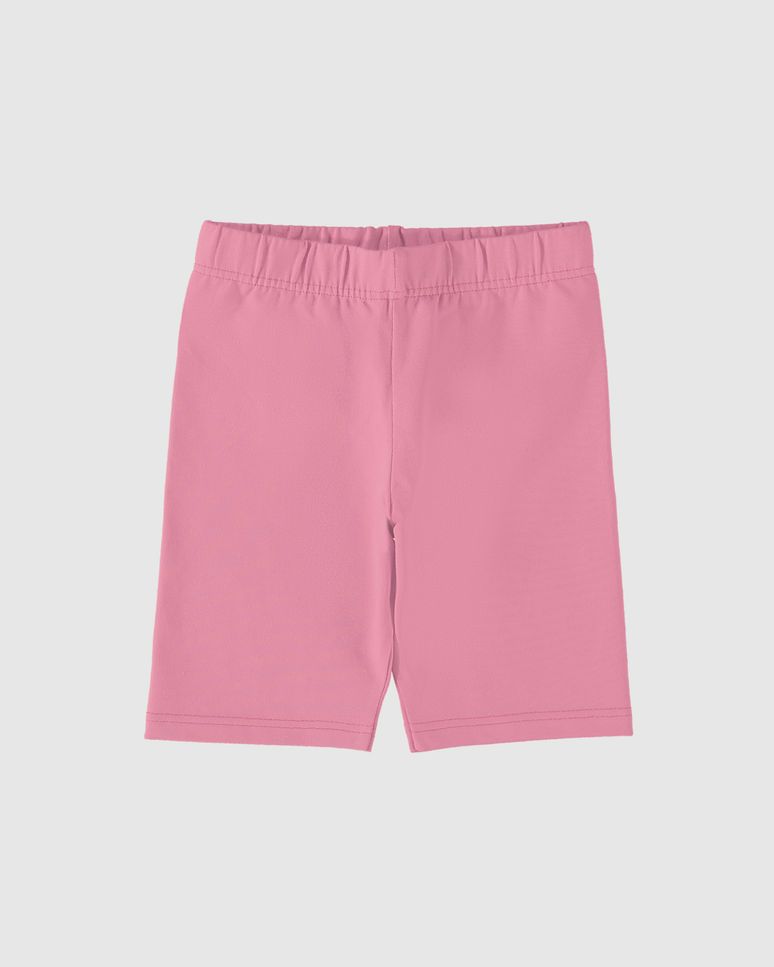 Bermuda Infantil Menina Ciclista Em Algodão Malwee Kids