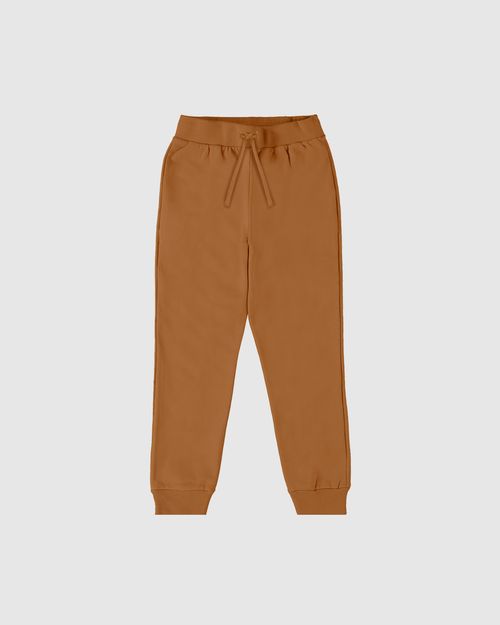 Calça Infantil Menina Jogger Em Moletom Stretch Flanelado Malwee Kids