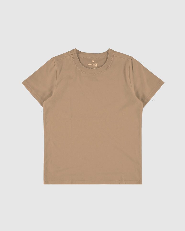 Camiseta Infantil Menino Decote Redondo Em Algodão Malwee Kids