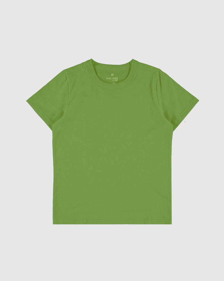 Camiseta Infantil Menino Decote Redondo Em Algodão Malwee Kids