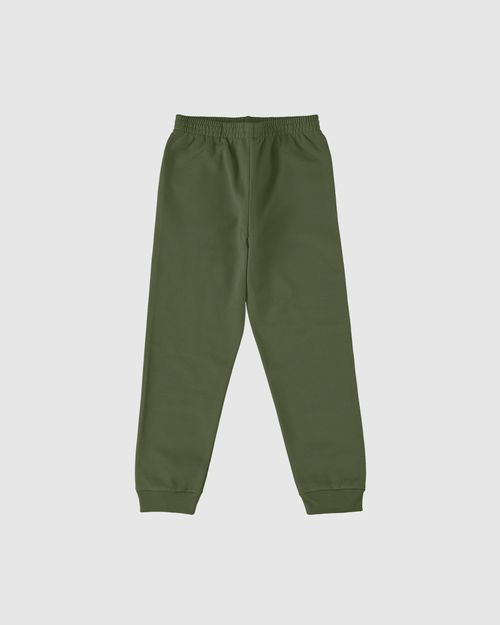 Calça Infantil Unissex Em Moletom Flanelado Malwee Kids