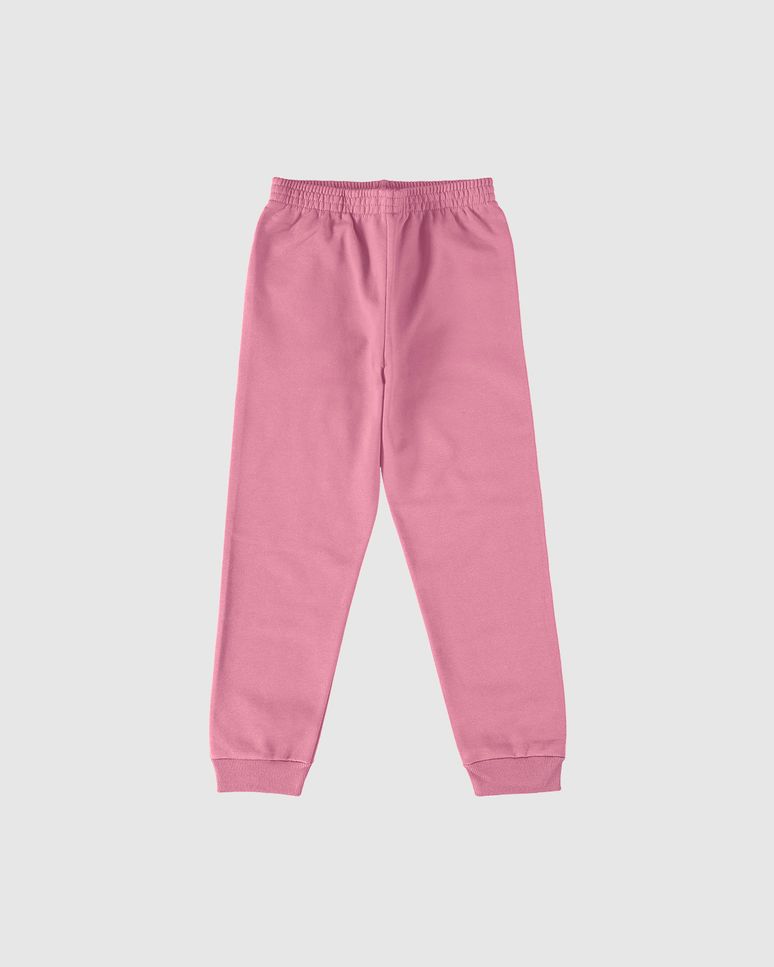 Calça Infantil Unissex Em Moletom Flanelado Malwee Kids