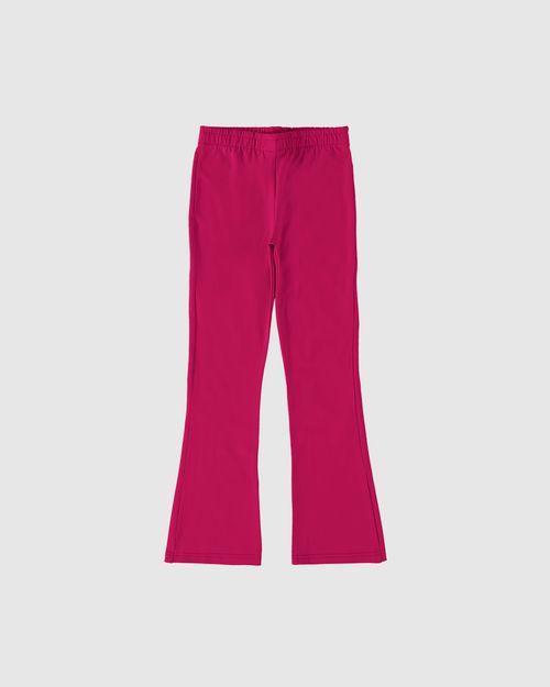 Calça Infantil Menina Boot Cut Em Algodão Malwee Kids