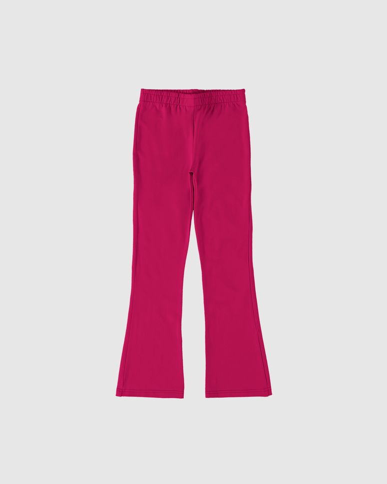 Calça Infantil Menina Boot Cut Em Algodão Malwee Kids