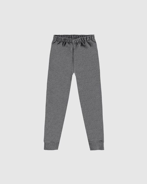 Calça Infantil Unissex Jogger Cós Elástico Em Moletom Malwee Kids