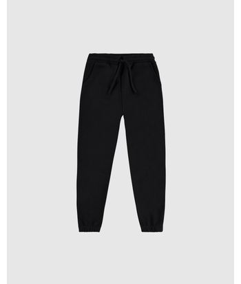Calça Infantil Unissex Jogger Cadarço Frontal Moletom Flanelado Malwee Kids