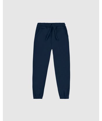 Calça Infantil Unissex Jogger Cadarço Frontal Moletom Flanelado Malwee Kids