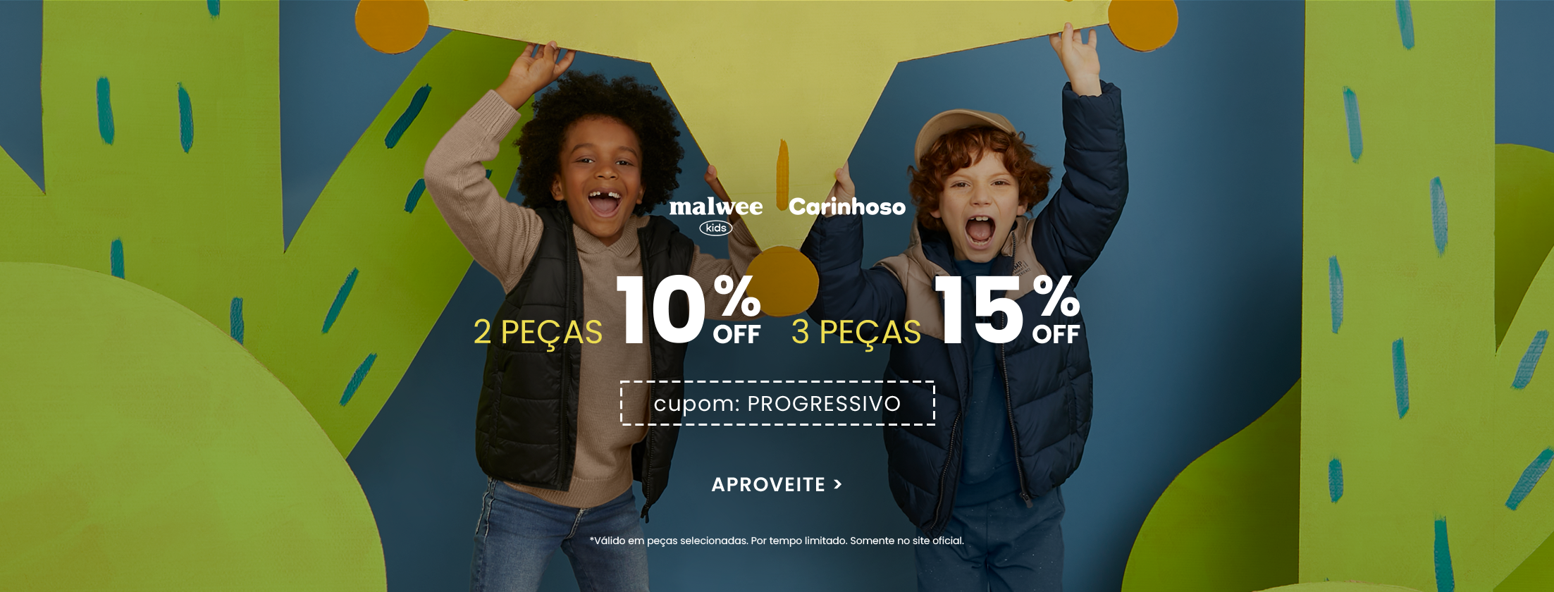 Desconto Progressivo Malwee Kids