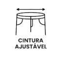 Cintura ajustável - Selo