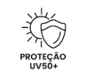 Proteção UV50+ - Selo